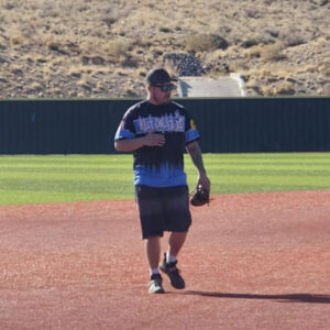 Derek at the game