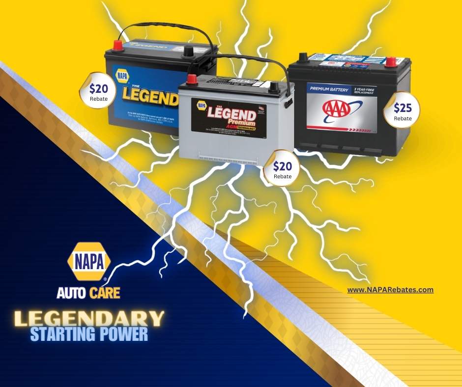 Legendary Starting Power - NAPA Batteries