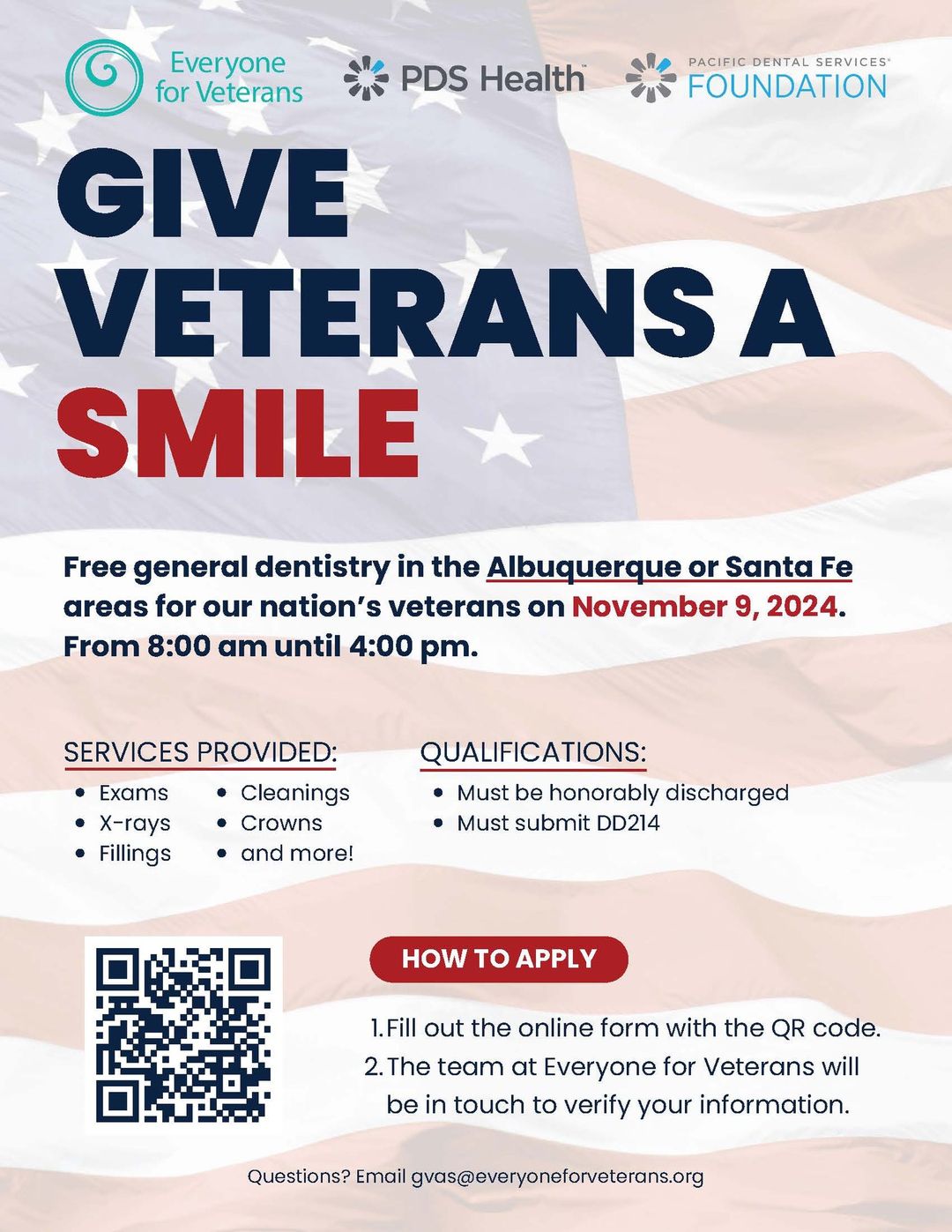 Give Veterans A Smile