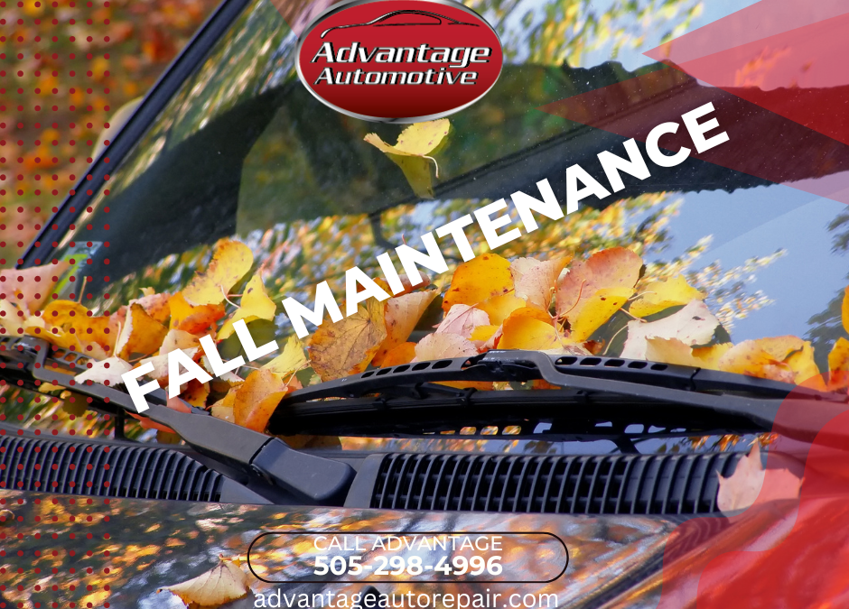 Fall Maintenance priorities