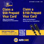 NAPA Shocks and Struts rebate