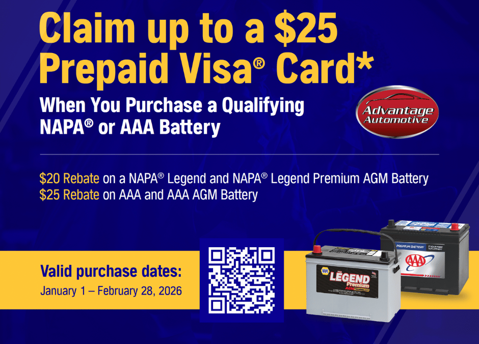 NAPA Battery Offer
