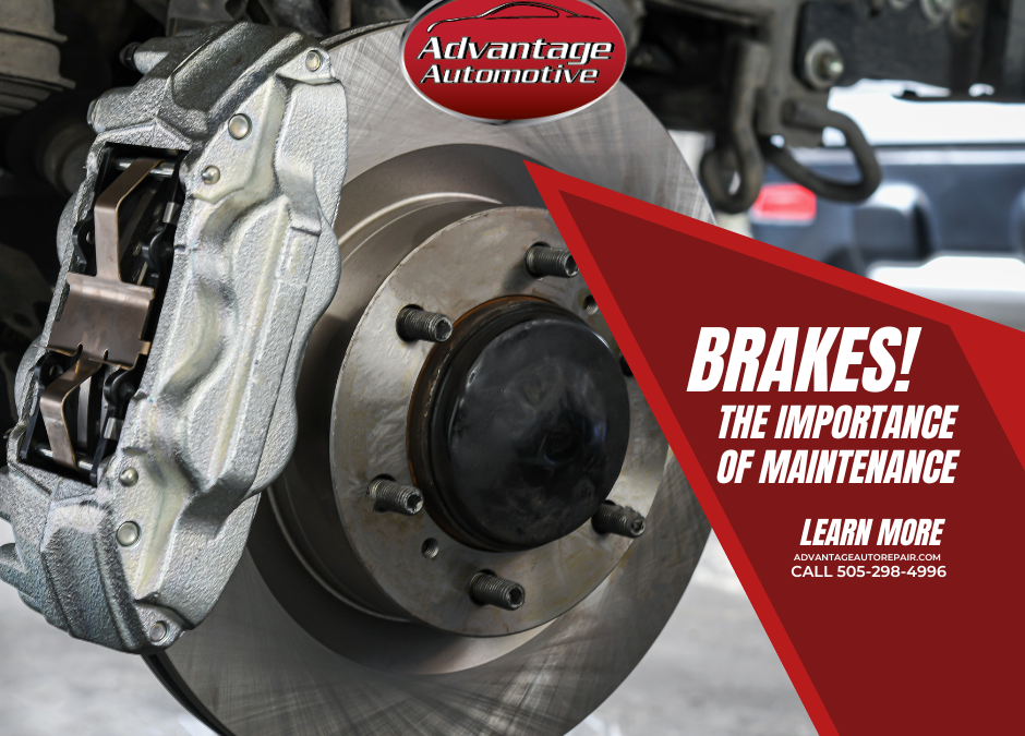 Brake inspection at Advantage