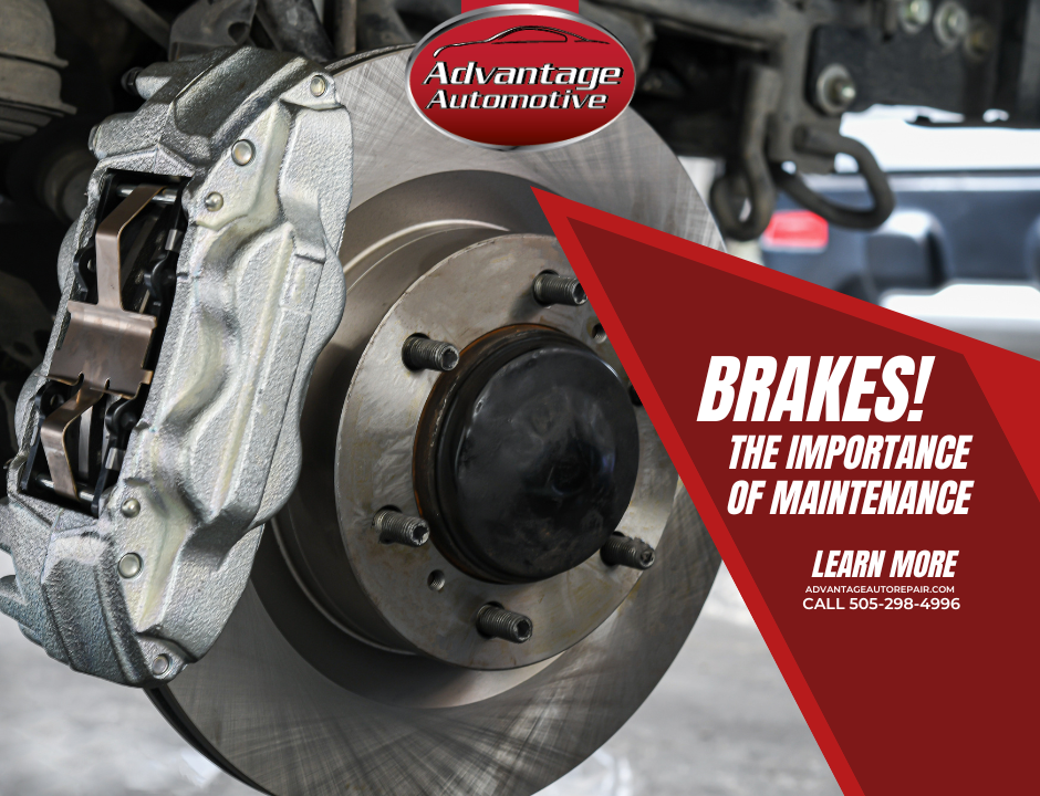 Brake inspection at Advantage